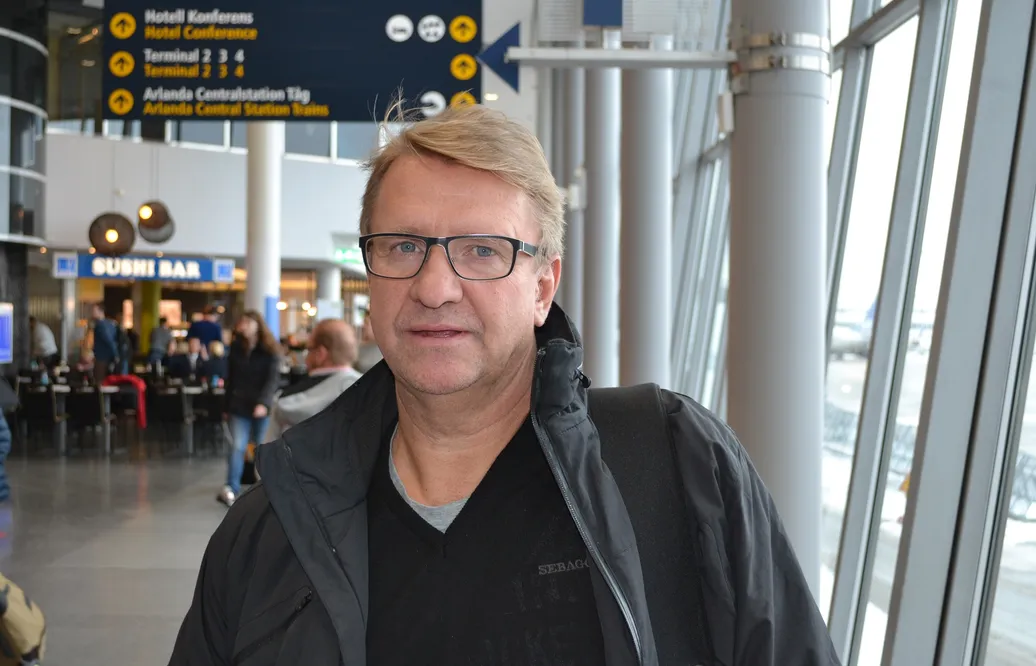 Tomas Jonsson på Arlanda