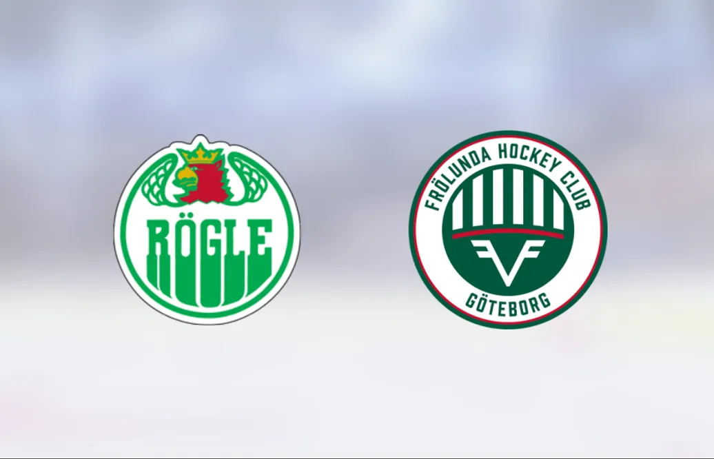 Två mål för Oskar Pettersson när Rögle besegrade Frölunda