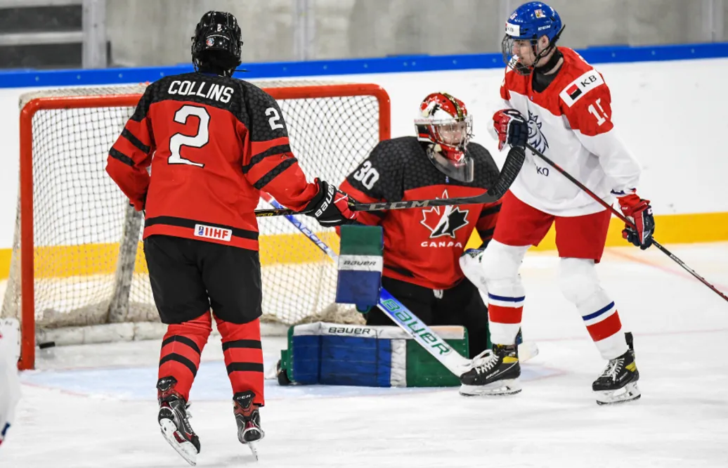 Matyas Sapovalivs galna kväll: Sänkte Kanada och skrev NHL-kontrakt