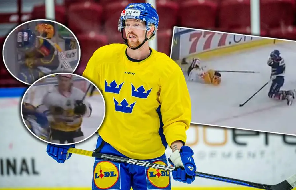 Joakim Nordström blir fälld för huvudtacklingen