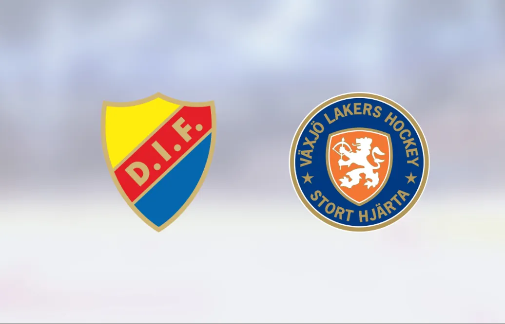 Djurgården avgjorde tät match mot Växjö i tredje perioden