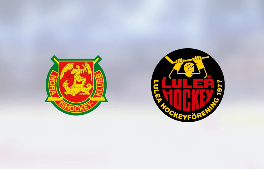 Mora vann hemma mot Luleå