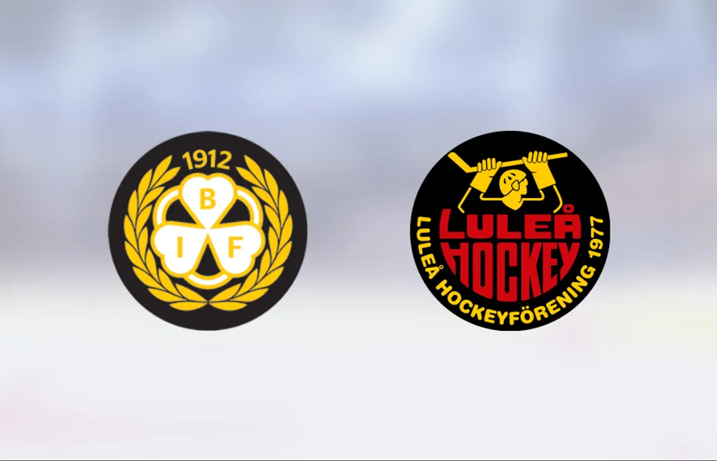 Segersviten sprack för Luleå mot Brynäs