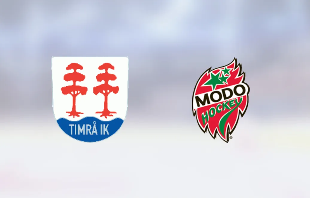 Straffseger för Modo Hockey J18 borta mot Timrå