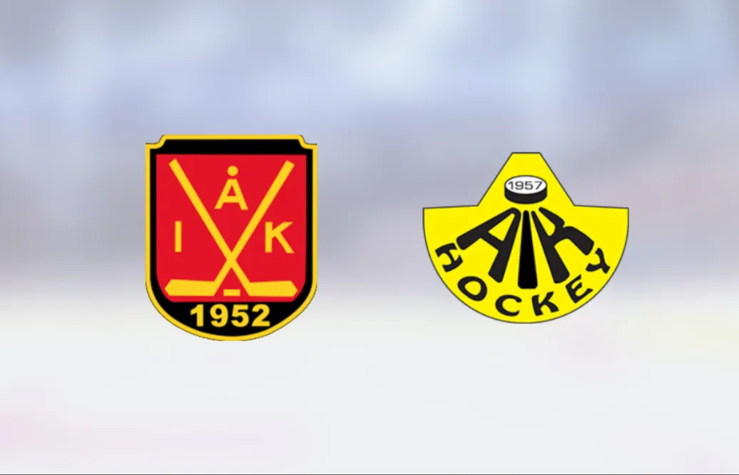 Ånge vann hemma mot AIK-Hockey Härnösand J18
