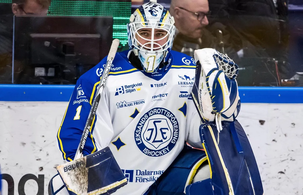 Marcus Gidlöf rankas högst av alla målvakter inför NHL-draften 2024