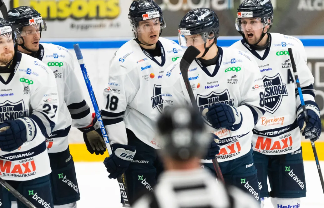 BIK Karlskoga vann efter avgörande i förlängningen mot Västervik
