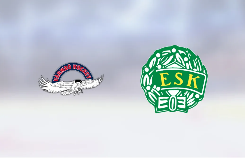 Värmdö ryckte i sista perioden och vann mot Enköping