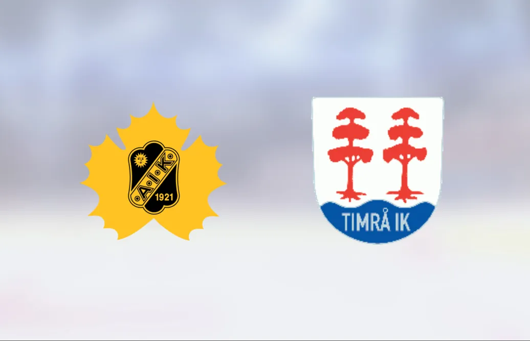 Sjätte raka förlusten för Timrå – föll mot starka Skellefteå