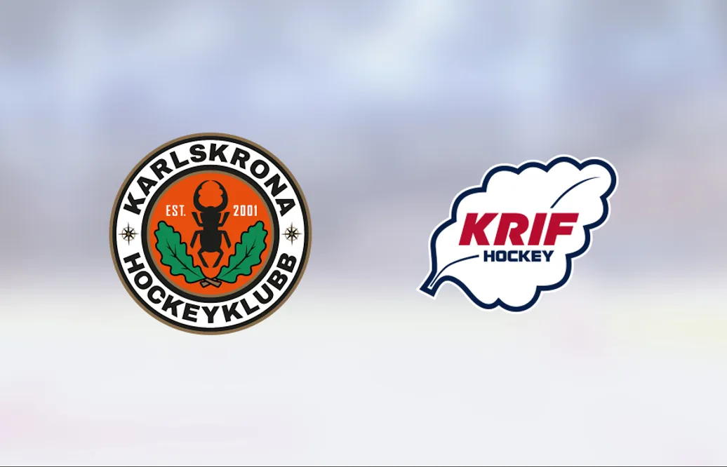 Tre poäng för Karlskrona hemma mot KRIF