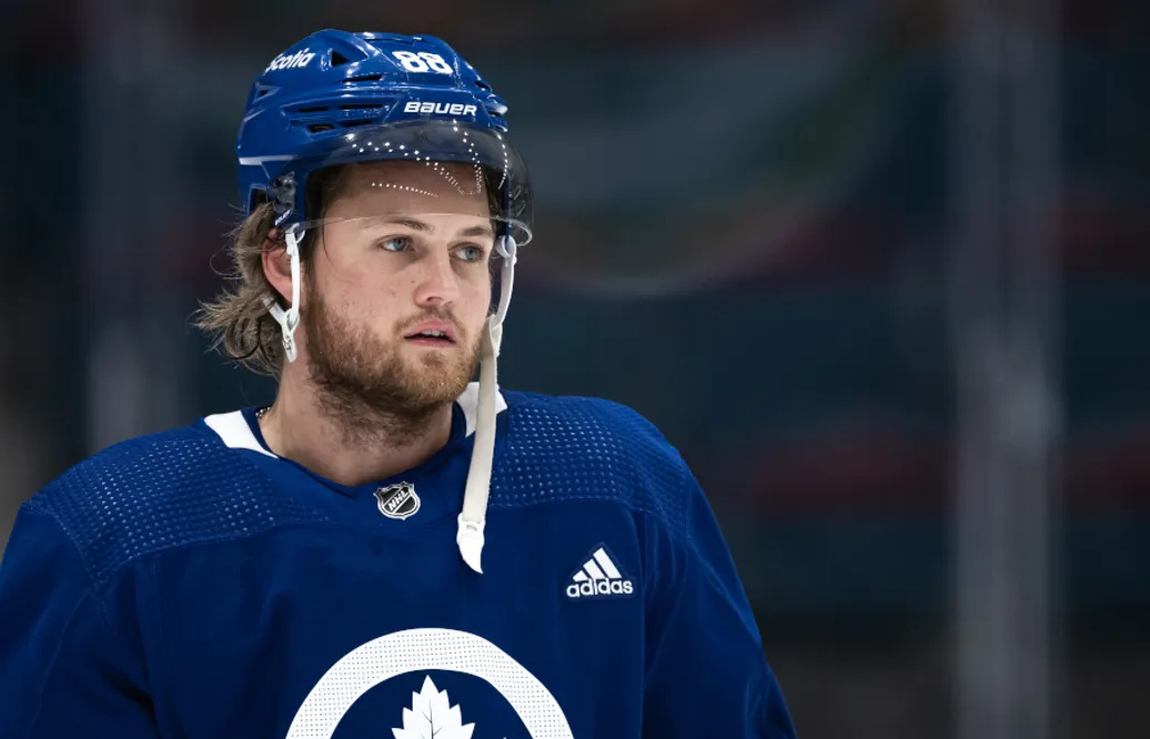Smällen: William Nylander kan missa slutspelspremiären