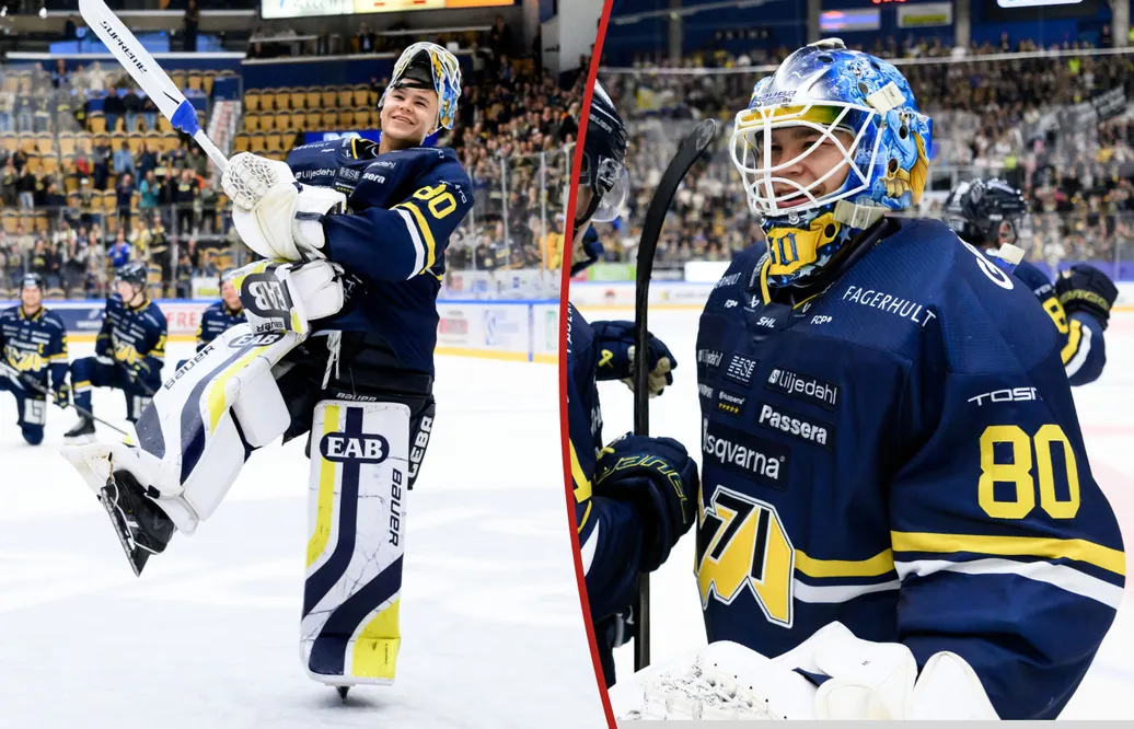 Herman Liv fick bli en vinnare i SHL-debuten.