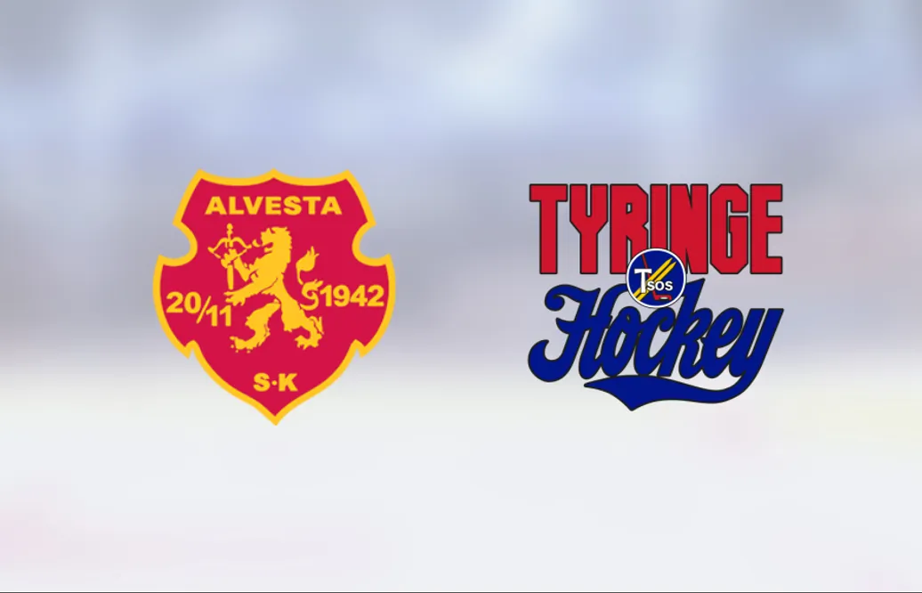 Alvesta vann efter avgörande i tredje perioden mot gästande Tyringe