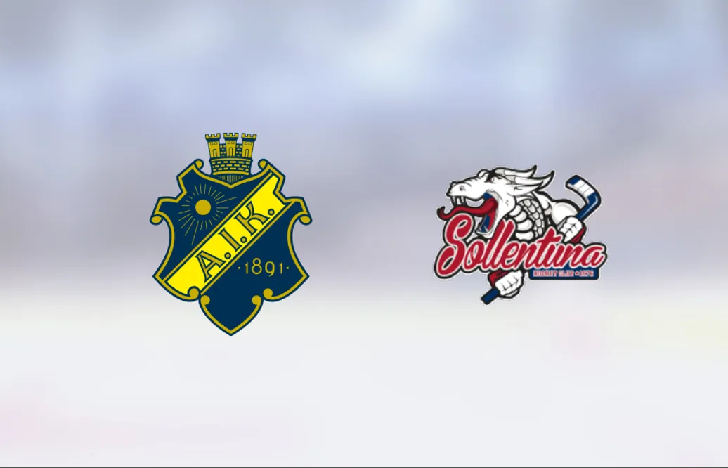Fjärde raka för AIK efter seger mot Sollentuna