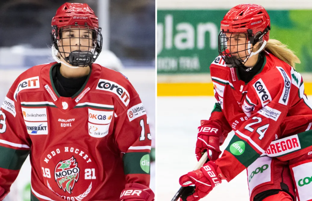 Mira Hallin och Ebba Hedqvist med varsitt mål i Sveriges premiärseger