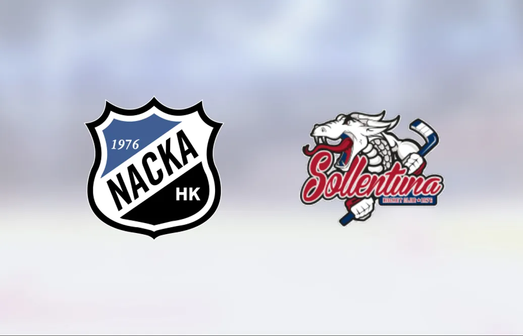 Storseger för Nacka – 6-1 mot Sollentuna