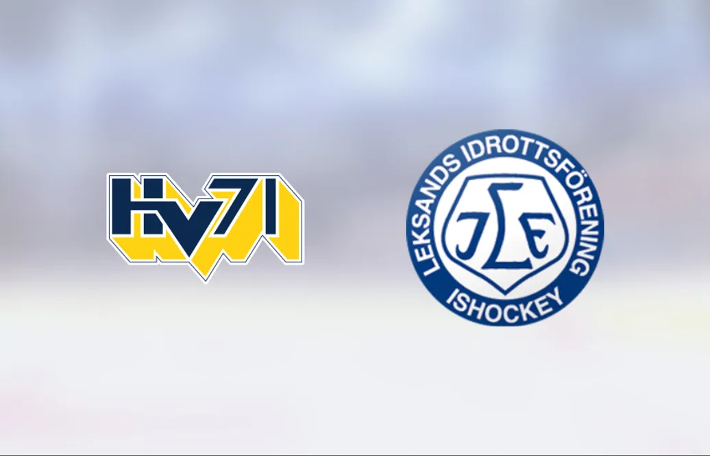 Leksand ny serieledare efter 6-1 mot HV 71