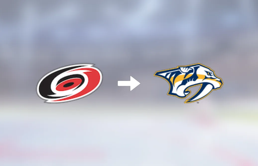 Förre Carolina Hurricanes-spelaren klar för spel i Nashville Predators