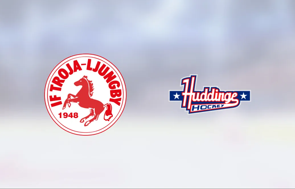 Troja/Ljungbys segerrad fortsätter efter 3-0 mot Huddinge