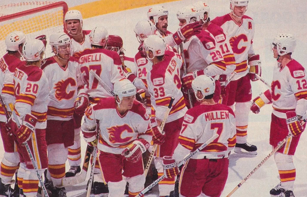 Calgary vann Stanley Cup 1989 med Håkan Loob i laget.