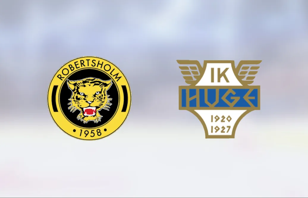Robertsholm tog revansch på Huge