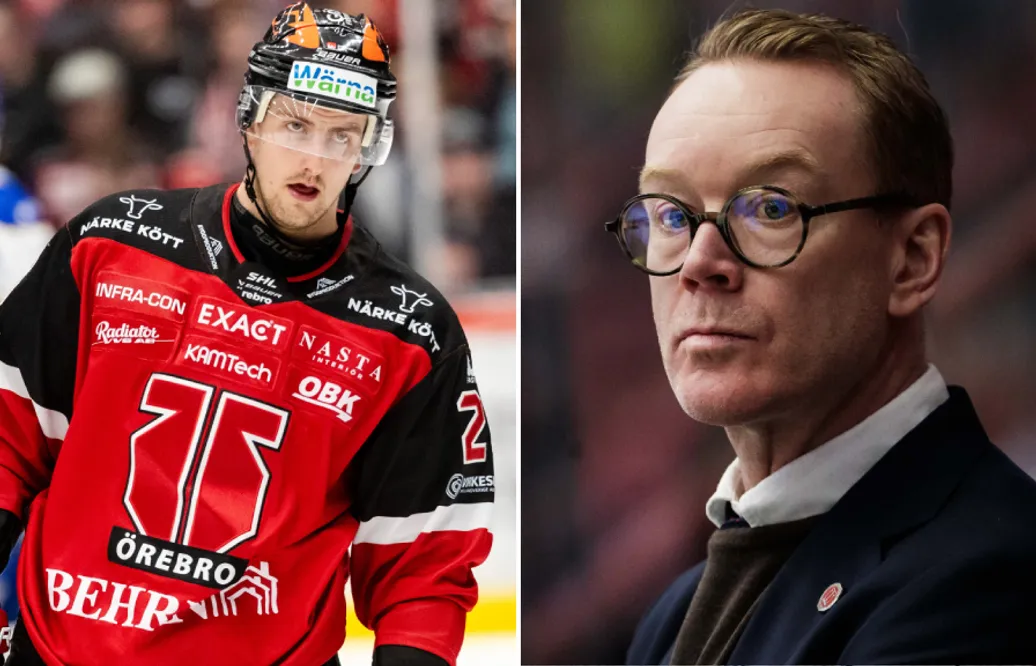 Philip Holm har petats ner som sjundeback i Örebro