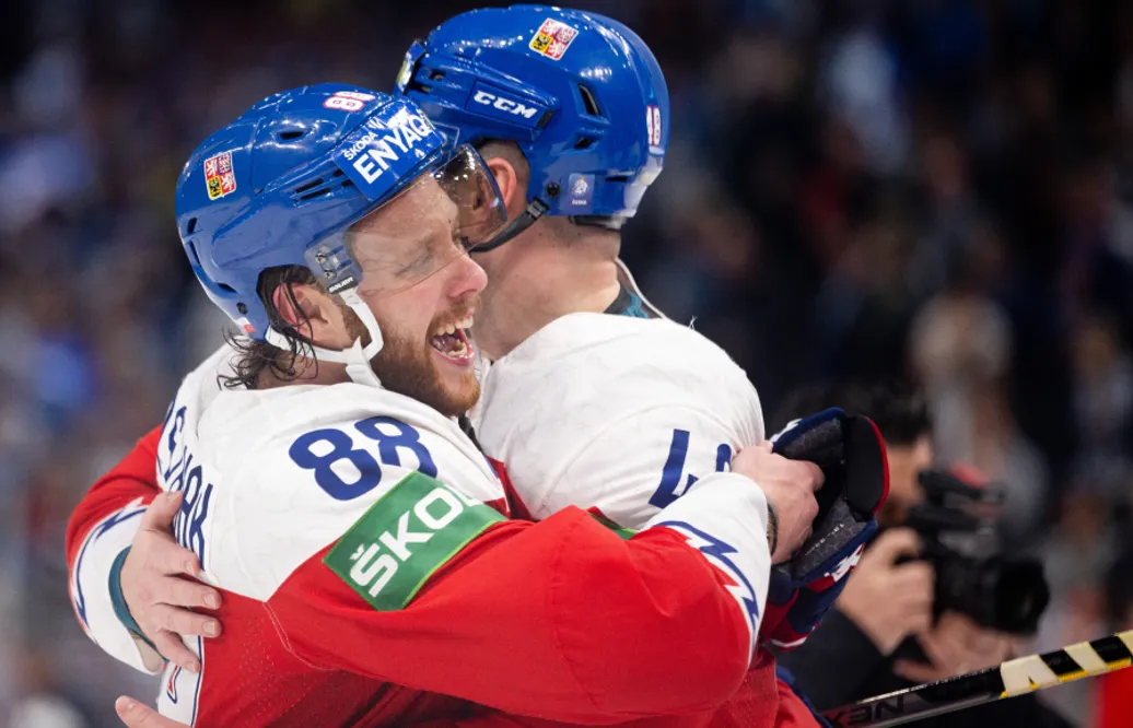 David Pastrnak hattrickskytt i bronsmatchen – Tjeckien bryter medaljtorkan