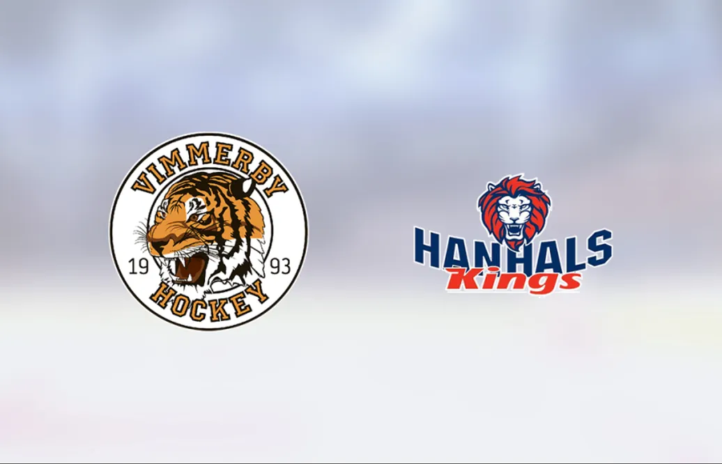 Sebastian Vidmar i målform när Vimmerby vann mot Hanhals Kings