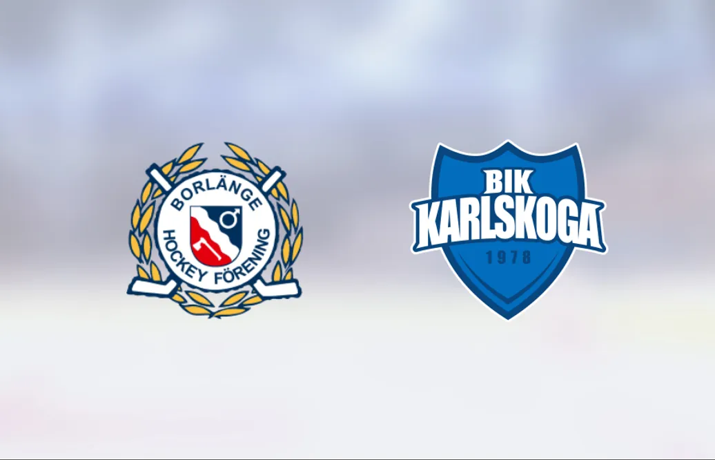 BIK Karlskoga J20 vann enkelt borta mot Borlänge