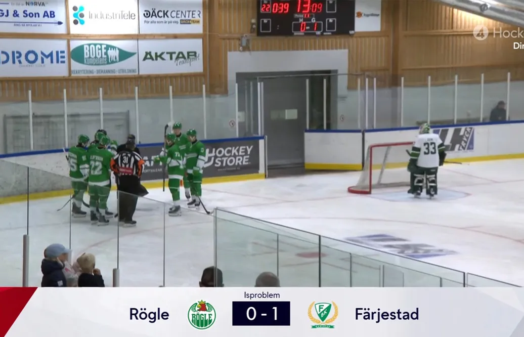 Isfiaskot: Matchen bröts