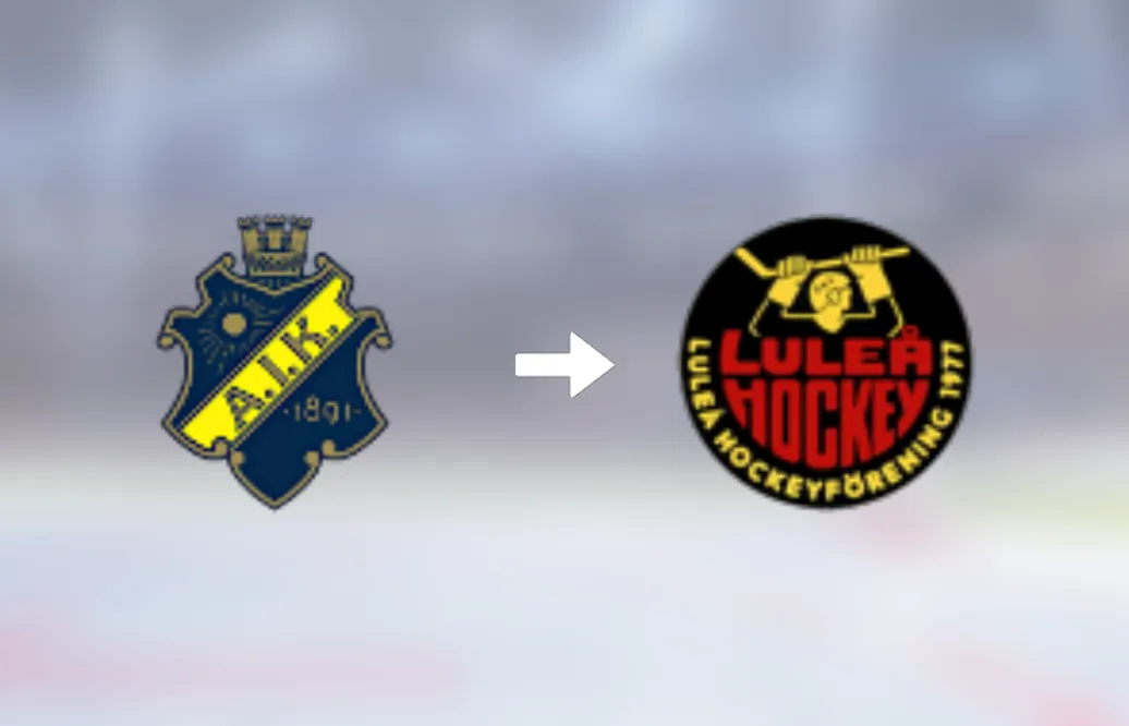 Förre AIK-spelaren klar för spel i Luleå HF