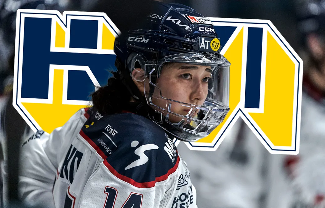 Haruka Toko är klar för spel i HV71. 