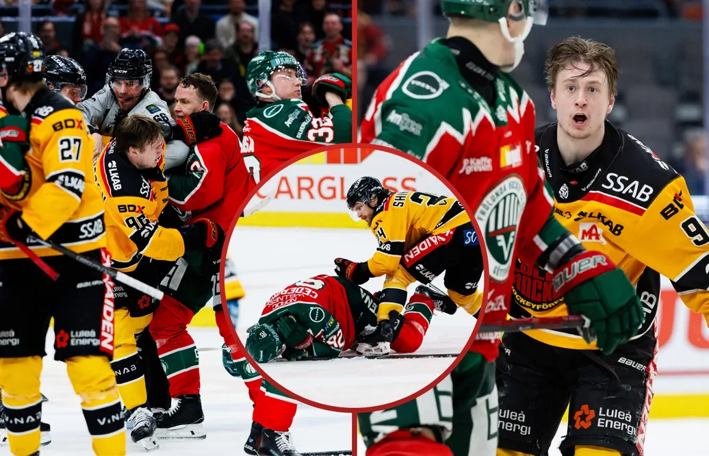 Luleå-spelarna rasar: "Domarna tappar matchen"