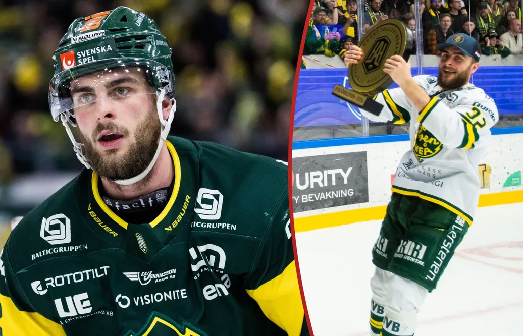Jacob Olofsson fick lämna Björklöven efter fem säsonger.
Foto: Bildbyrån