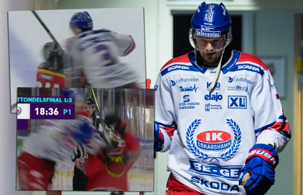 William Worge Kreü får matchstraff direkt i åttondelsfinalen