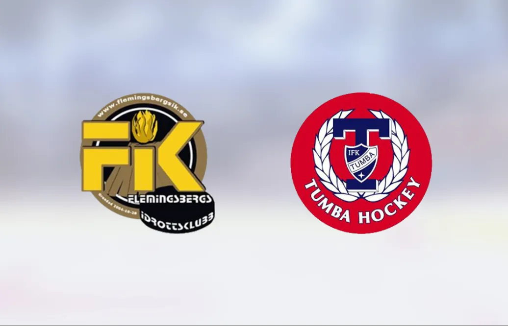 Seger med 6-4 för Flemingsberg mot Tumba vit