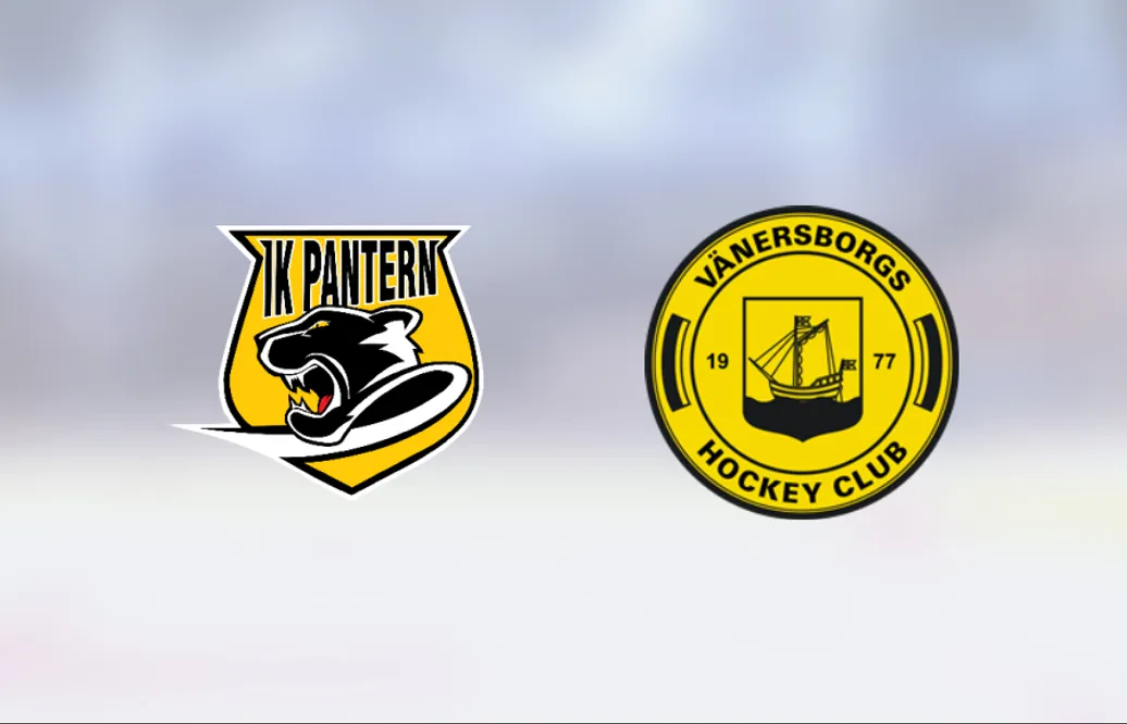 Pantern upp i topp efter seger mot Vänersborg