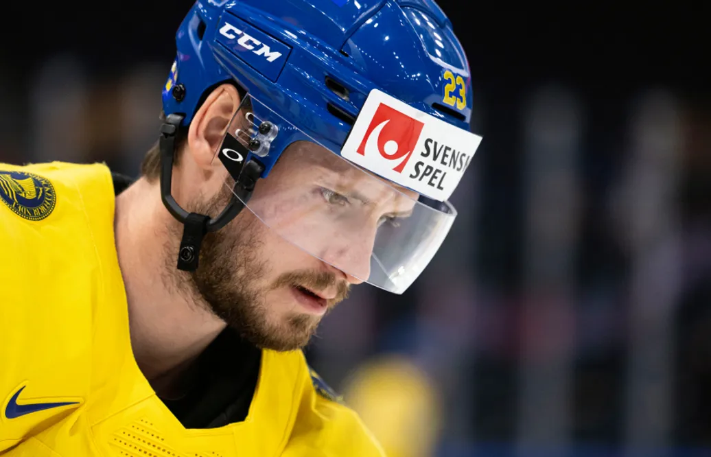 Oliver Ekman Larssons skada – spelade med fotfraktur
