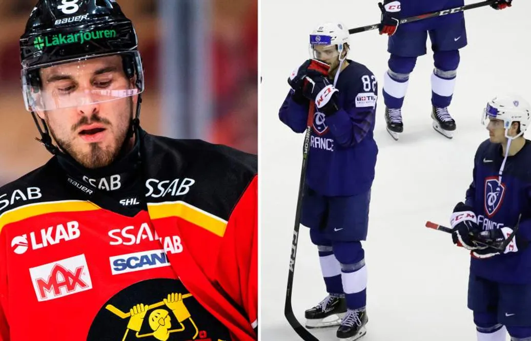 Frankrike stoppar KHL-spelarna från spel i landslaget