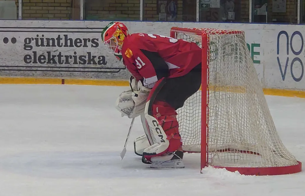 Lidö i Tyresö/Hanviken-tröjan mot Visby/Roma 19 januari