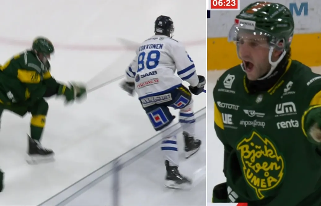 Björklöven förlorar efter Brandon Mannings matchstraff: “Rejält yxhugg”