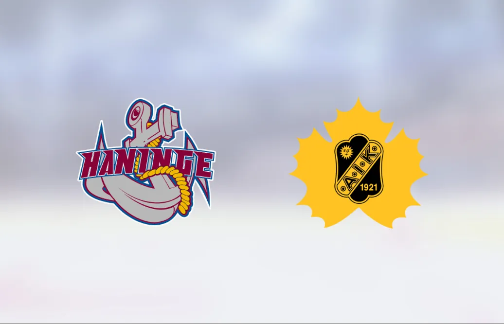 Haninge föll i första matchen mot Skellefteå