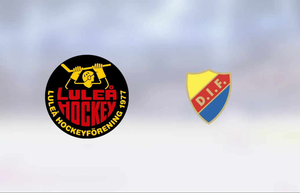 Tre poäng till Djurgården efter avgörande i slutperioden mot Luleå