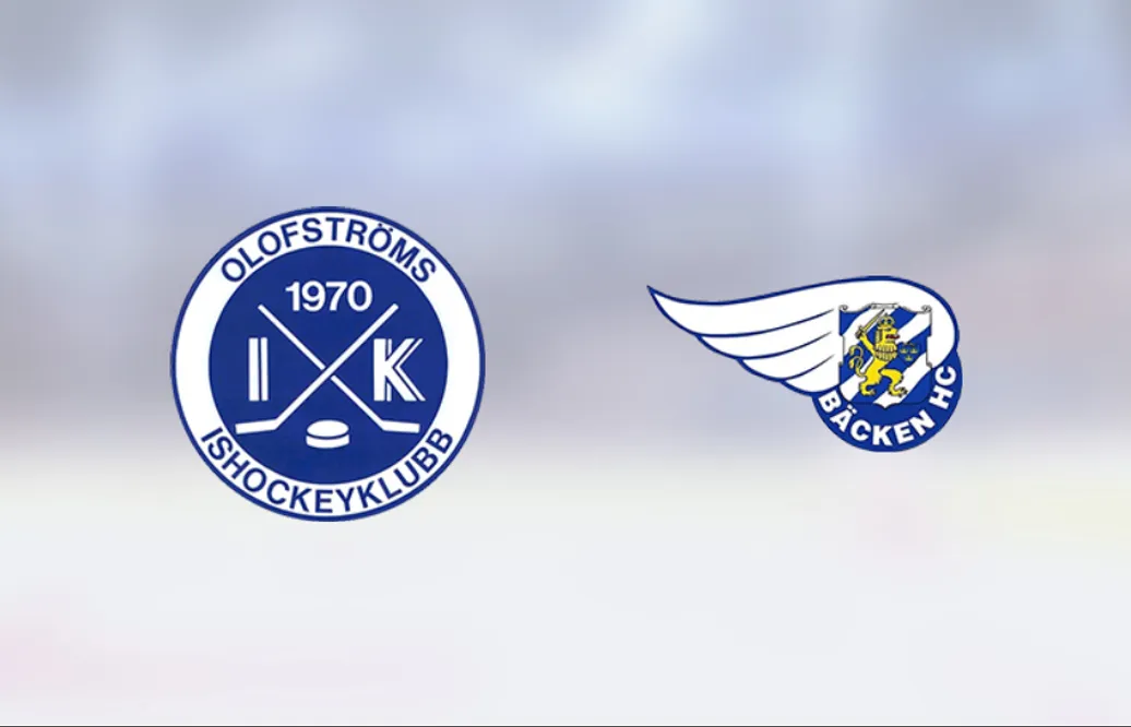 Olofström vann hemma mot Bäcken