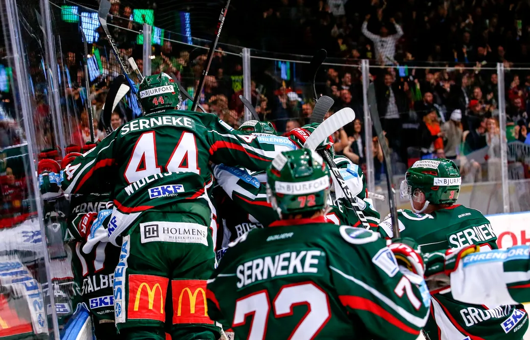 Den 29 mars 2017 avgjorde Victor Olofsson i sudden och skickade Frölunda till semifinal. Ett kärt minne för Joel Lundqvist och Frölunda