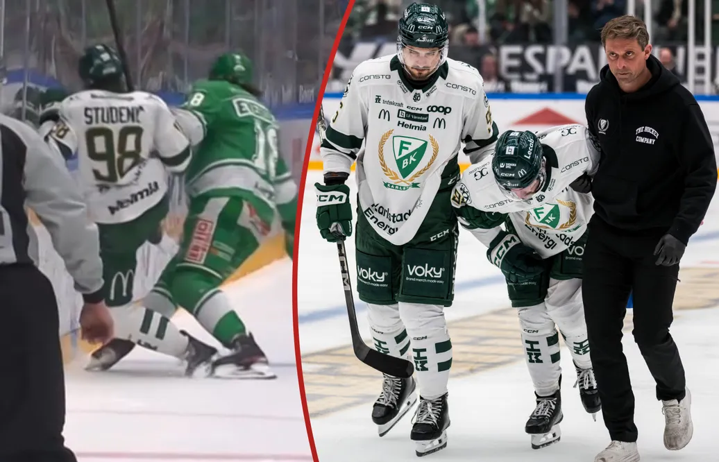 Oro för Färjestad − här tvingas stjärnan kliva av