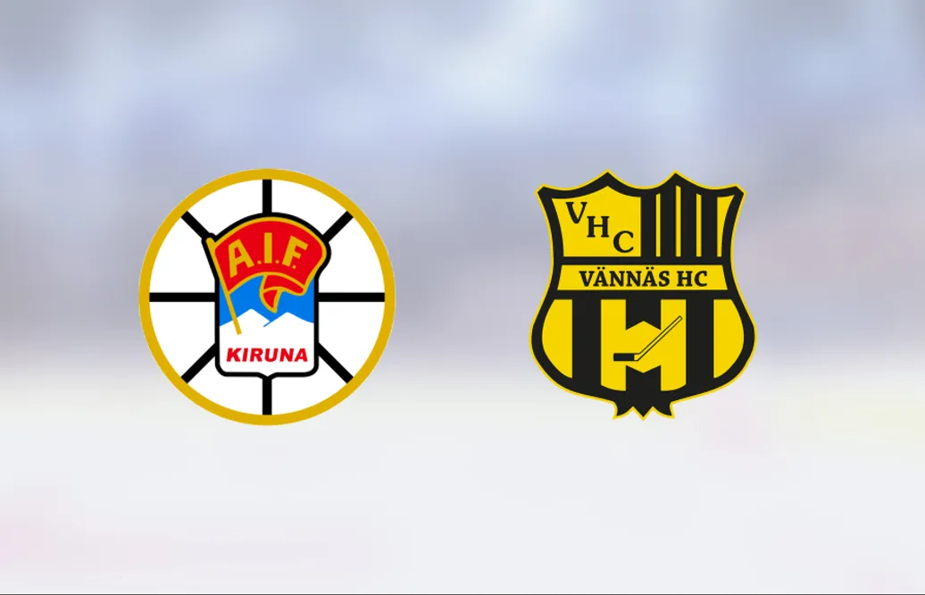 Vännäs slog Kiruna AIF i måljämn match i Lombiahallen