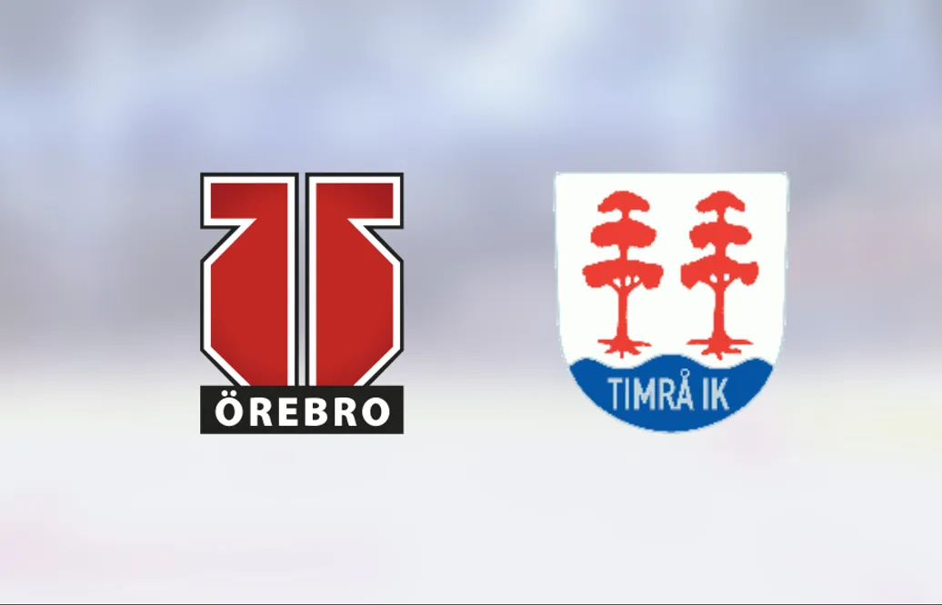 Ryck i sista perioden avgjorde för Örebro Hockey hemma mot Timrå
