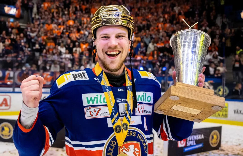 TV: Därför skrev Joel Persson långtidskontrakt med Växjö Lakers