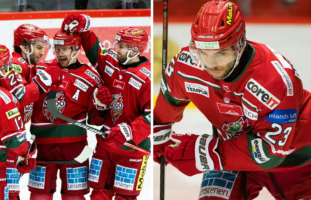Josh Dickinsons succé - skjuter MoDo mot slutspel med hattrick